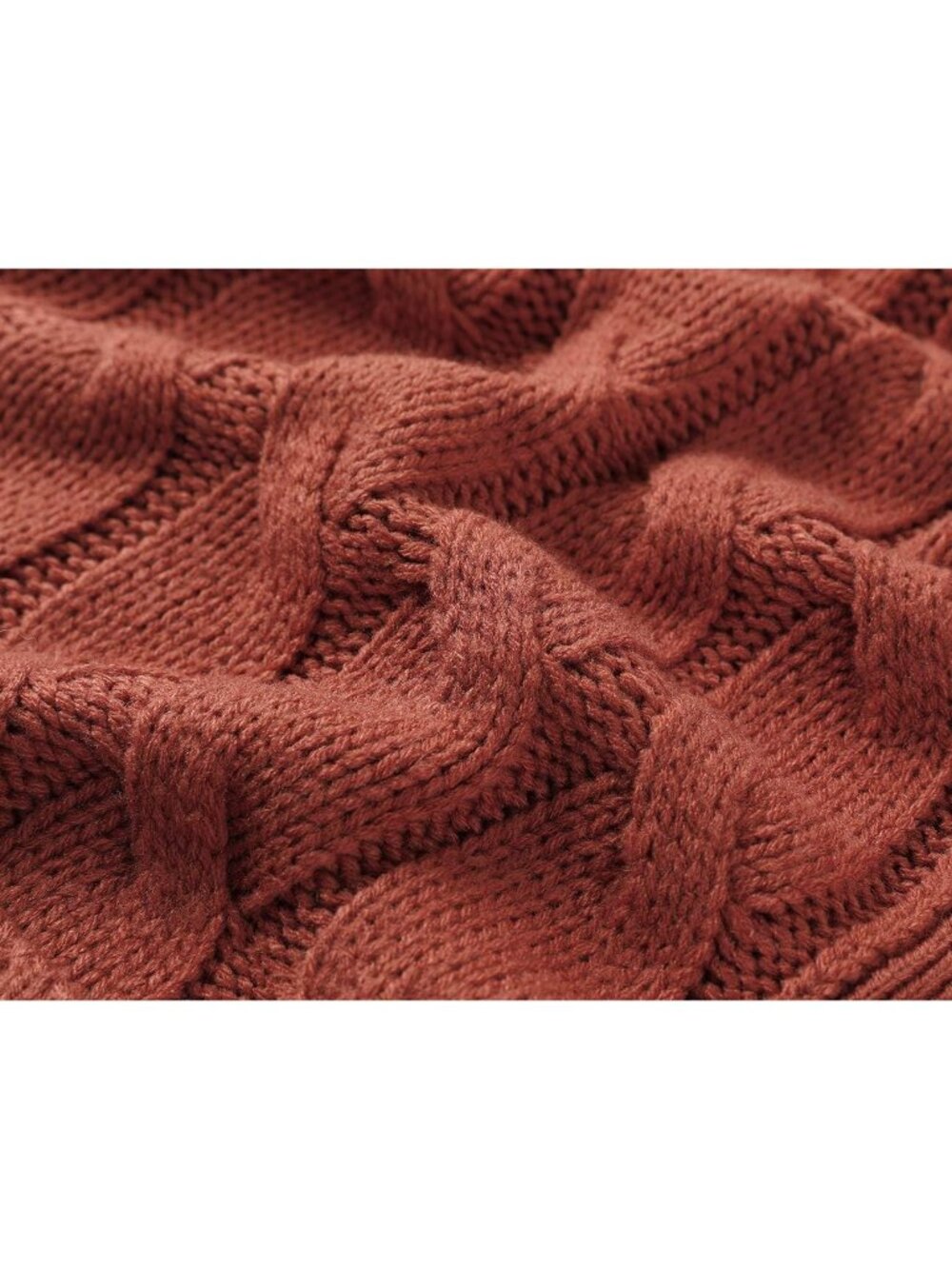Women's Orange Cardigan Long Sleeve Open Front Button Down Knitwear Sweater - Picture 6 of 6
